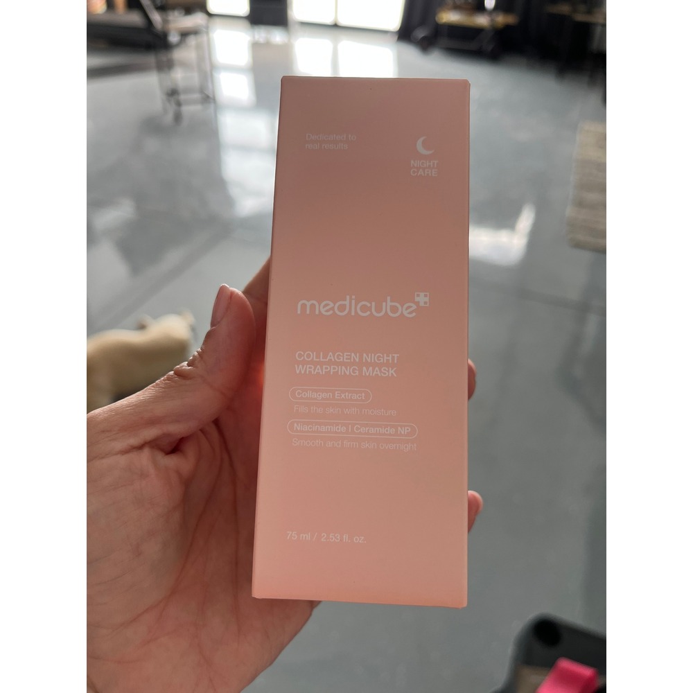 Medicube Collagen Night Wrapping Mask 75ml Korean Skincare Anti-Aging Glow NIB